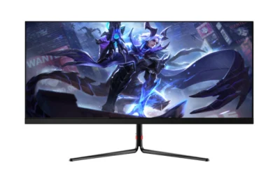 OEM Wholesale 29 Inch Monitor Black Flat Screen 21: 9 Hairtail Screen Frameless FHD LED LCD Display V+H Office Home School CCTV Gaming Computer Monitor